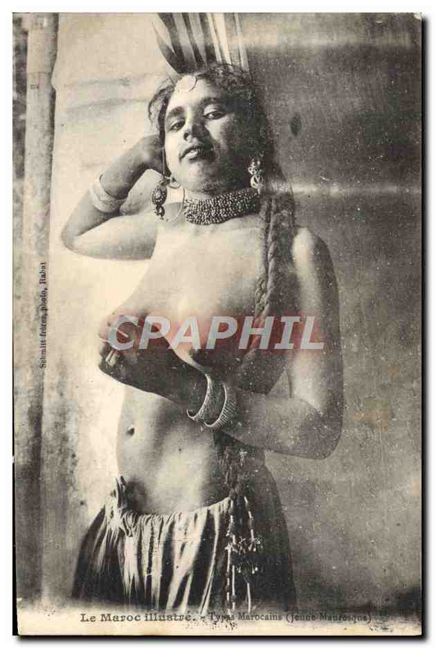 CPA Beaute orientale Maroc Types marocains Jeune Mauresque