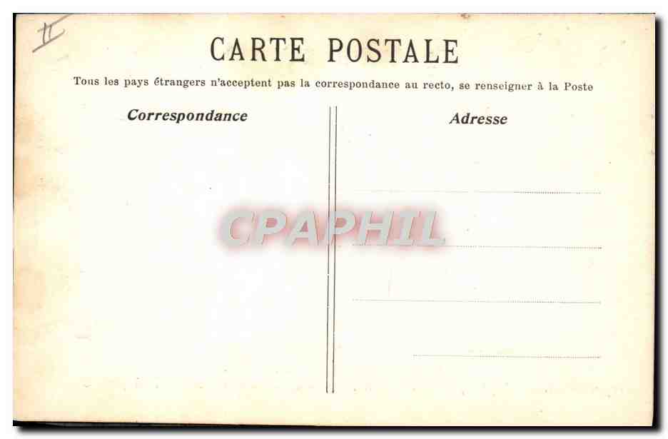 CPA Militaria Drapeaux allemands pris par les Francais Hotel des Invalides Chapelle Saint Louis  — Rückseite