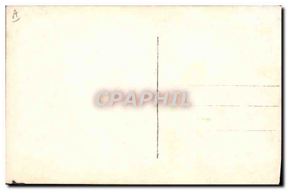 CARTE PHOTO Militaria Drapeau — Rückseite