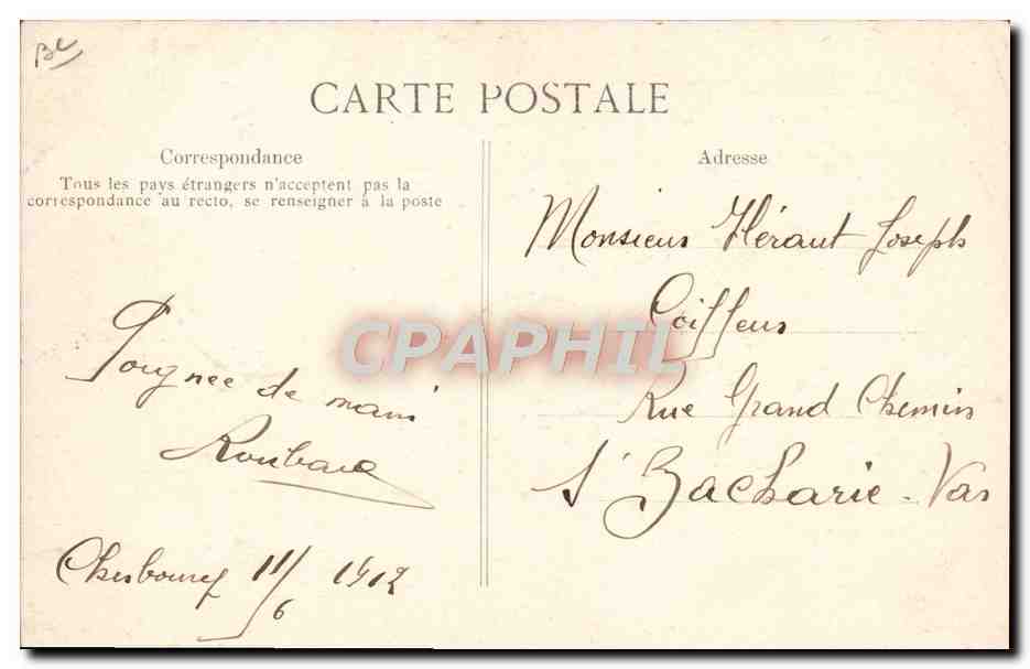 CPA Bateau de guerre Cherbourg Sous-marin Vendemiaire du type Pluviose Collision avec le Saint Louis en face Le Hague — Verso