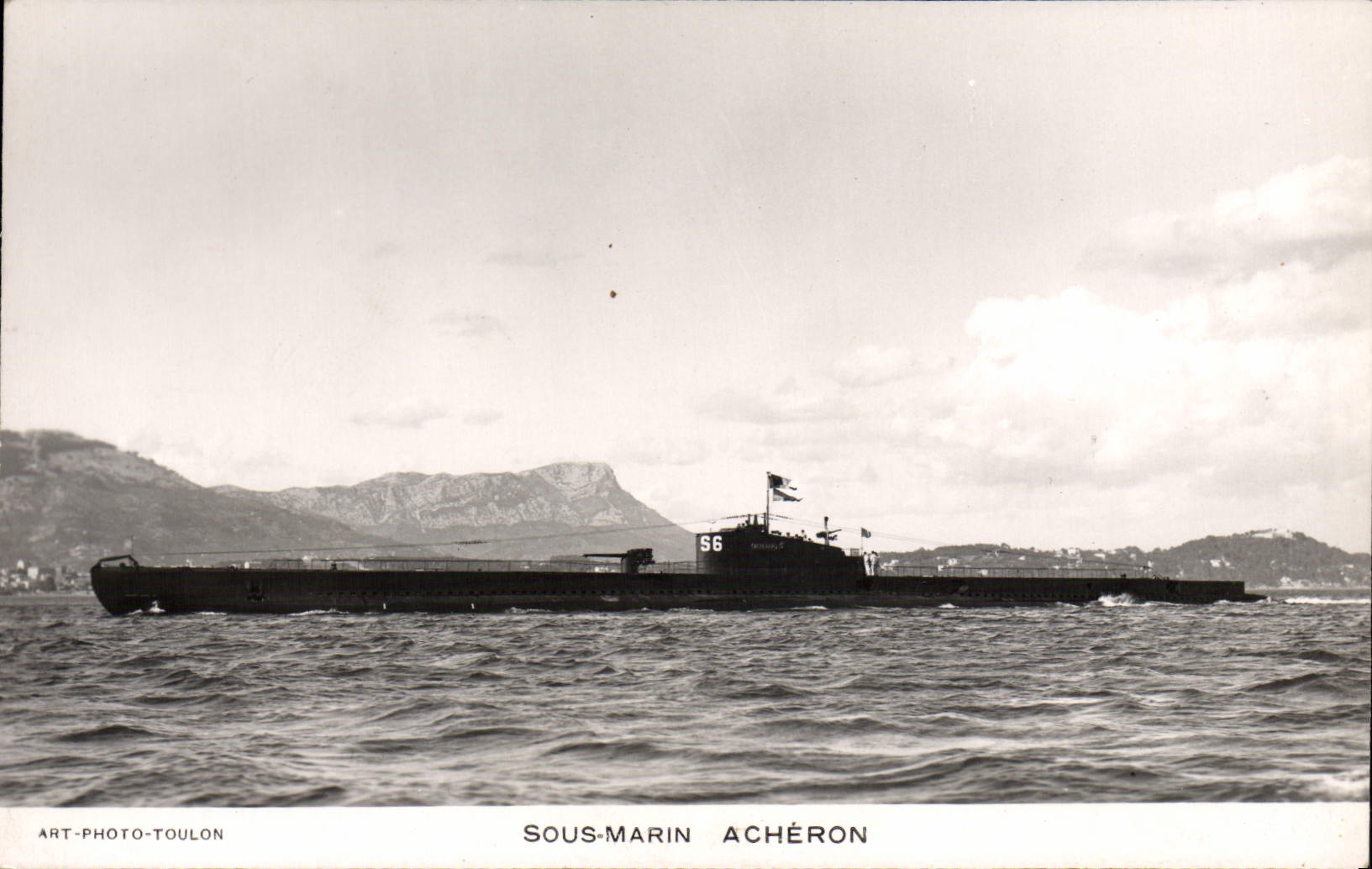 Sous-Marin Achéron — Série Art-Photo-Toulon — Toulon