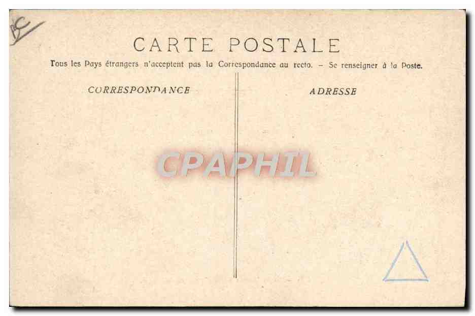 CPA Bateau de guerre Sous-marin naviguant en surface — Rückseite