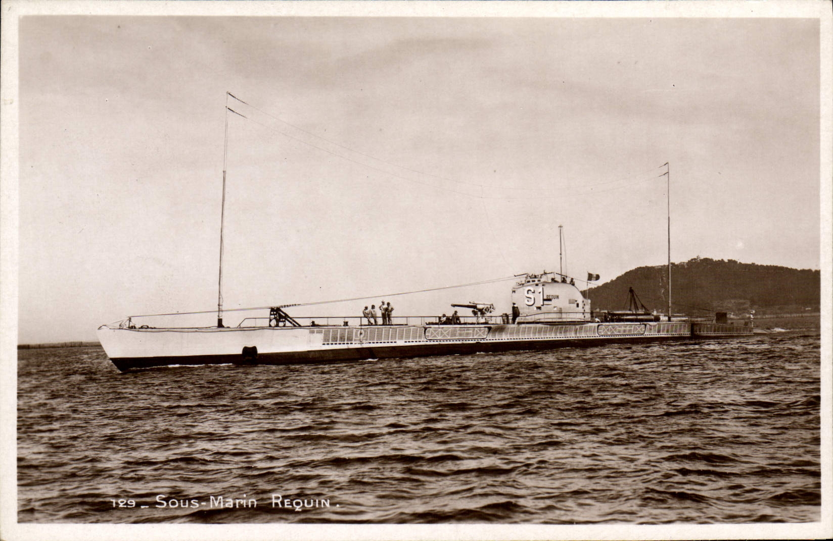 Sous-Marin Requin — Édition Douvez-Sourin, Toulon (Var)