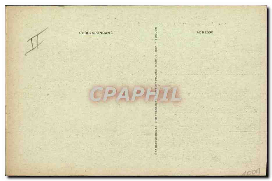 CPA Bateau de guerre Leon Mignot Sous-marin — Verso