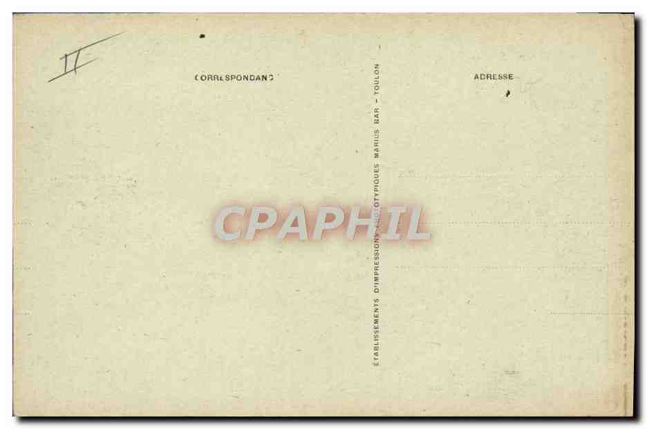 CPA Bateau de guerre Leon Mignot Sous-marin — Verso