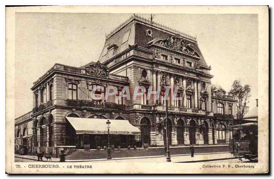 Cherbourg - Le Théâtre — Collection P. B., Cherbourg