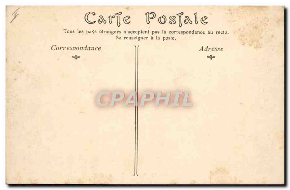 CPA Le Theatre Chartres  — Verso