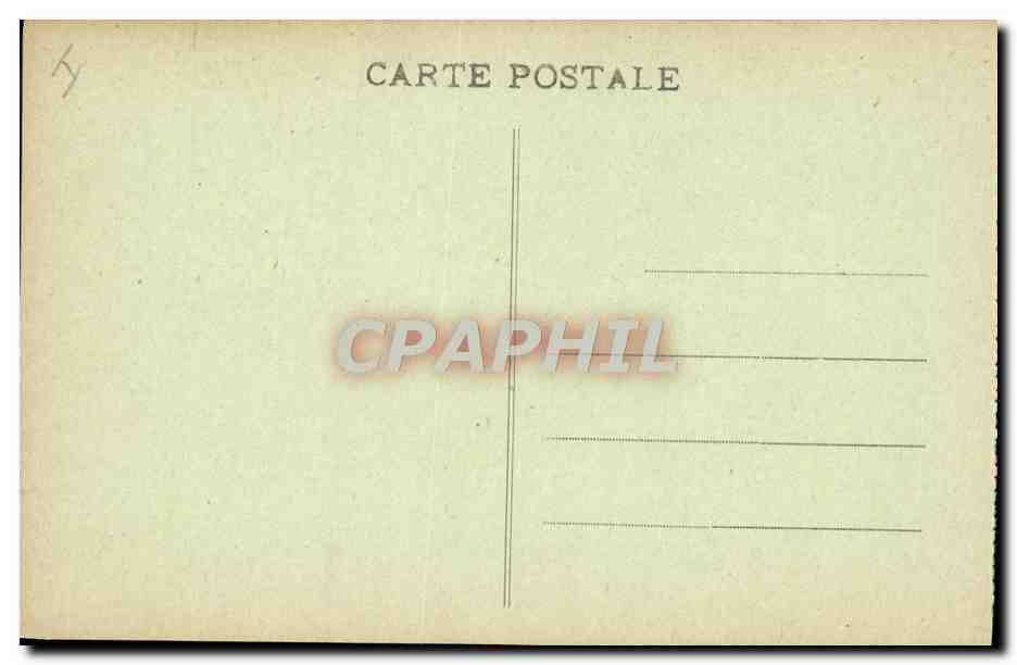 CPA Le Theatre municipal Dijon Tramway publicite Vegetaline  — Verso