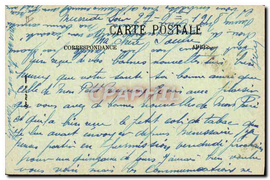 CPA Dieppe Le Theatre et les vieilles tours  — Rückseite