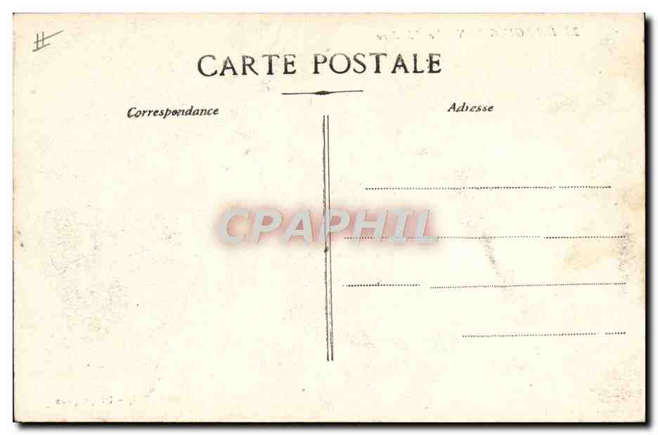 CPA Le Theatre Draguignan — Verso