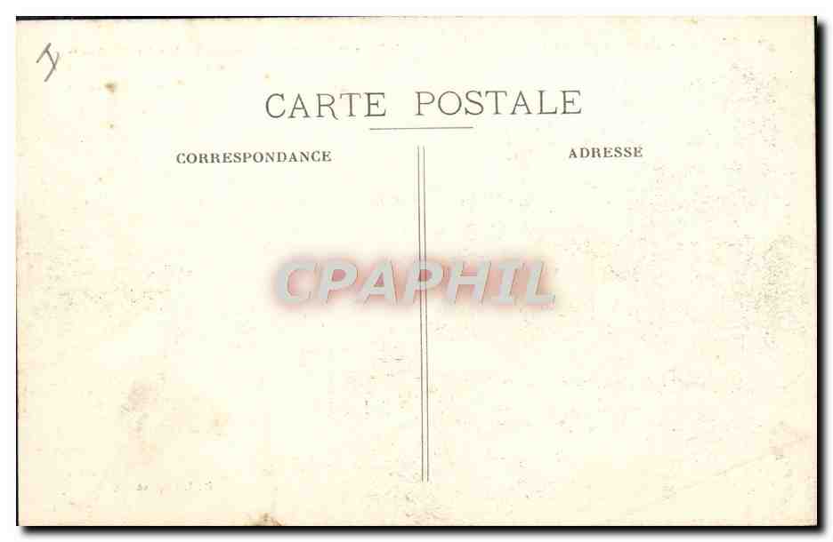 CPA Le Theatre municipal Dijon Tramway — Verso