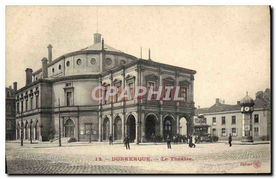 CPA Le Theatre Dunkerque 