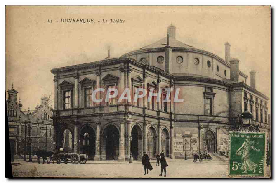 CPA Le Theatre Dunkerque 