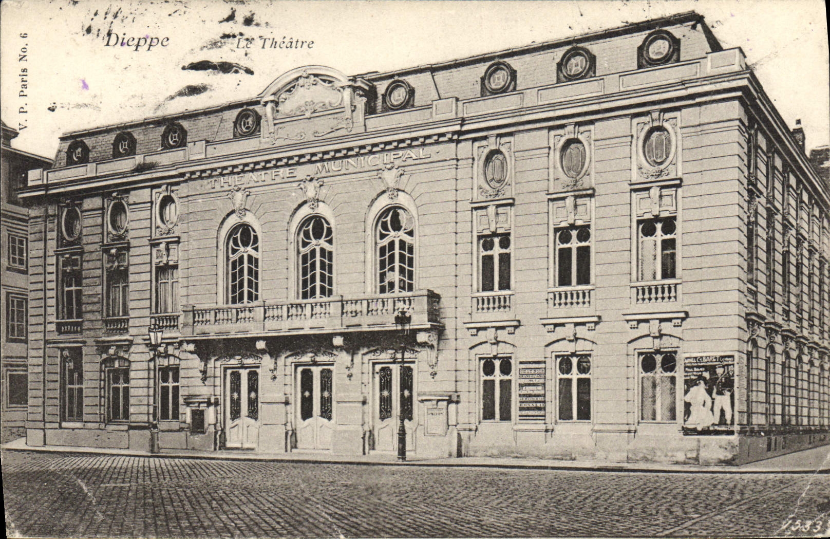 CPA Le Theatre Dieppe 