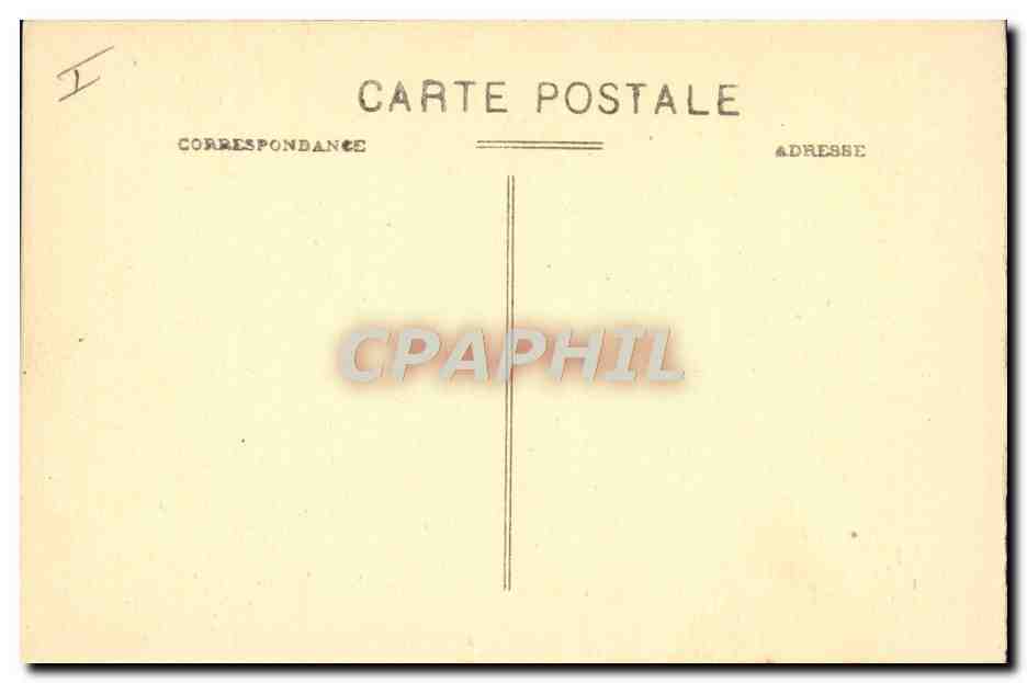 CPA Le Theatre Douai — Verso