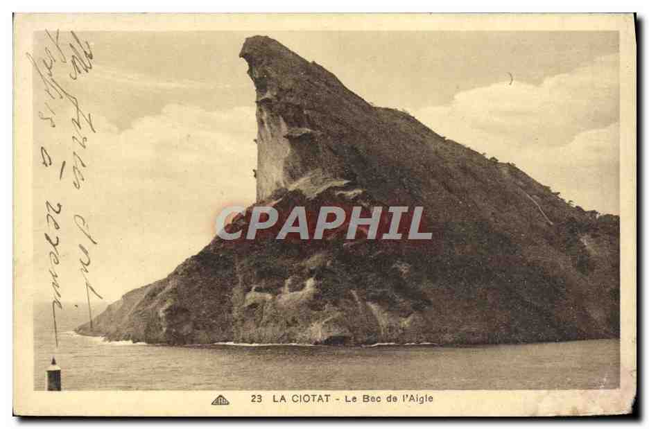 CPA La Ciotat Le Bec De I'Aigle
