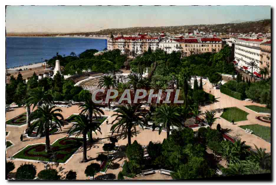 CPA Nice Les Jardins Albert 1er Le theatre de Verdure 