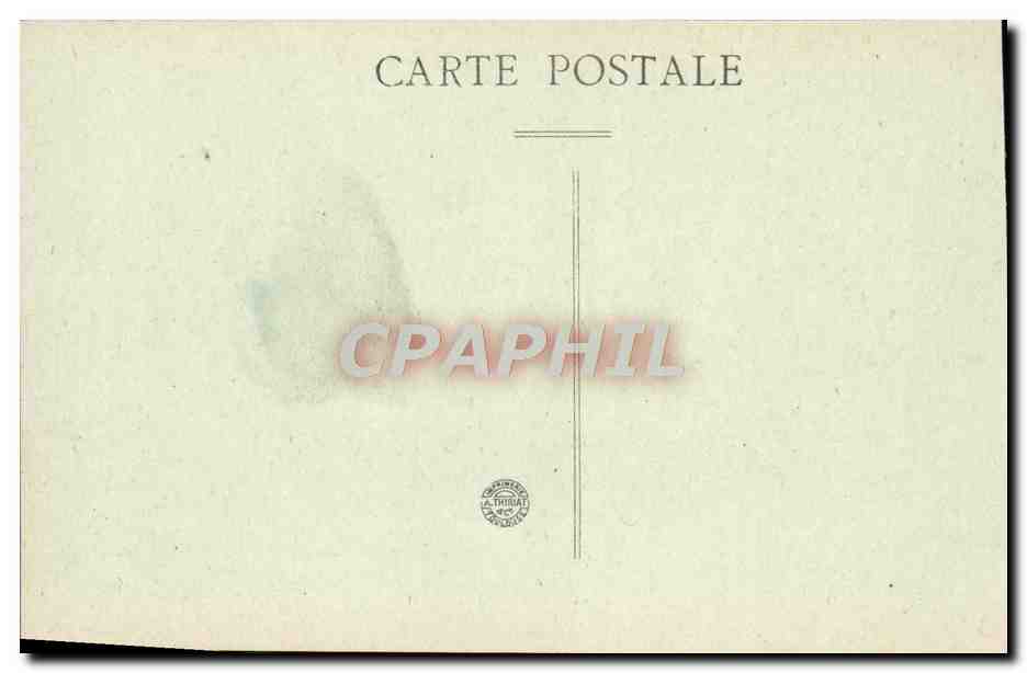 CPA Nice Vue Generale Le Fort — Verso