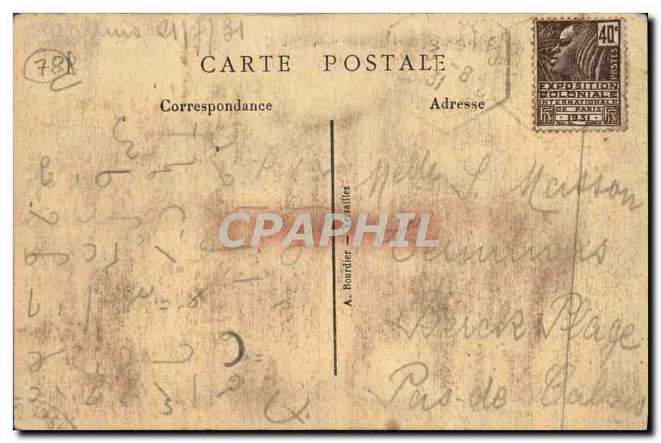 Galluis (S-&-O) — Le Bassin et la Roseraie — Edit. Muret — Reverso