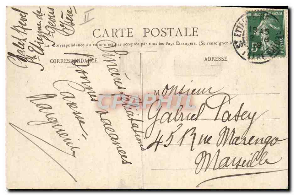 Capitaine Louis MANDRIN au Combat de Baune — gravure — L. Charvat, photogr., à Grand-Serre — Reverso