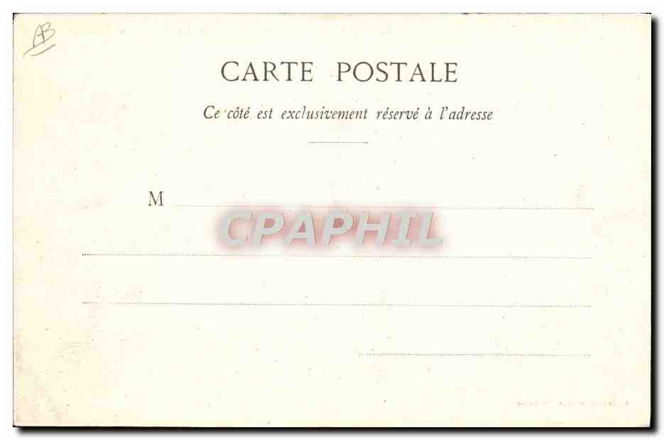 CPA Affaire Humbert Crawford Vue du domaine de Celeyran Entree principale — Verso