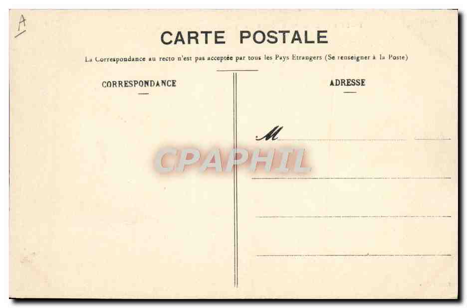 CPA Stt Etienne de St Geoirs Maison de la mere de Mandrin — Verso