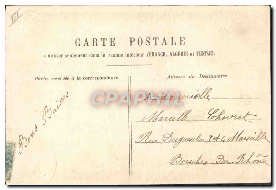 CPA Enfant Juge Avocat — Verso