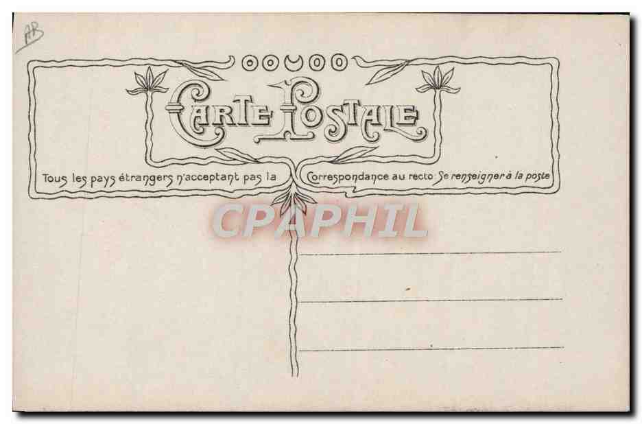 Helia Cerry — La toilette en el teatro — H. Kanny, n° 3604, Croissant, París — Reverso