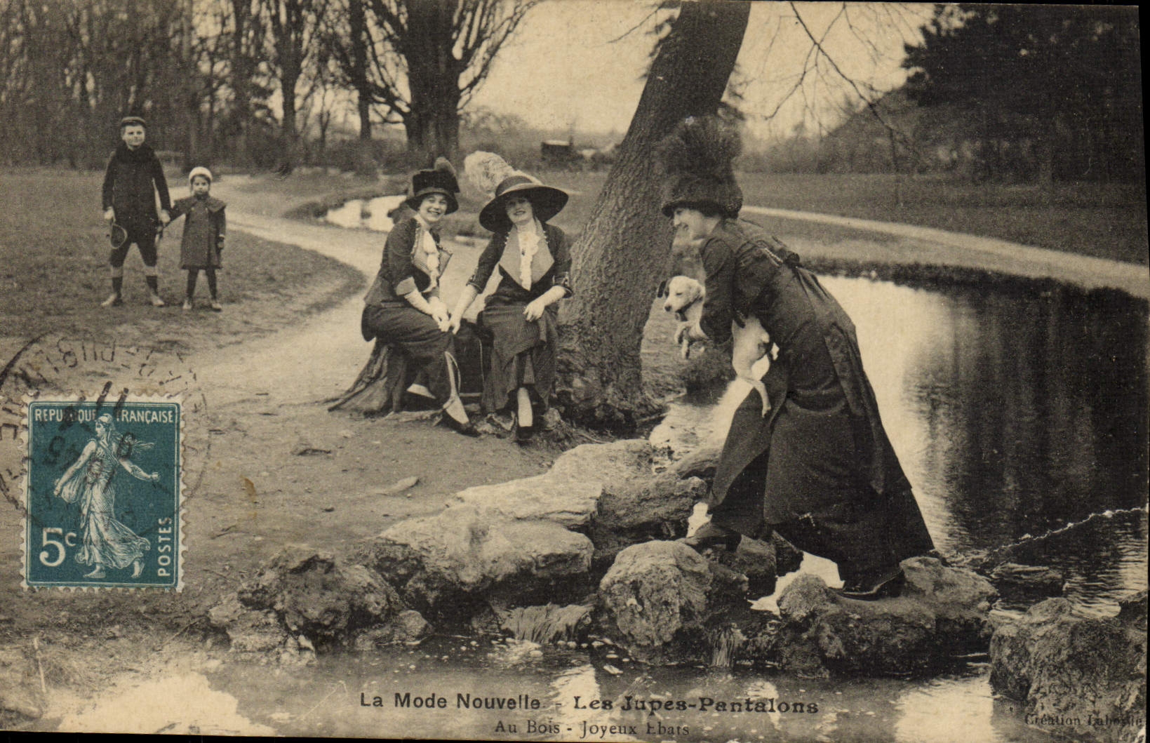 Las Pantalones-Vestidos — En El Bosque — Juegos Alegres — La Moda Nueva