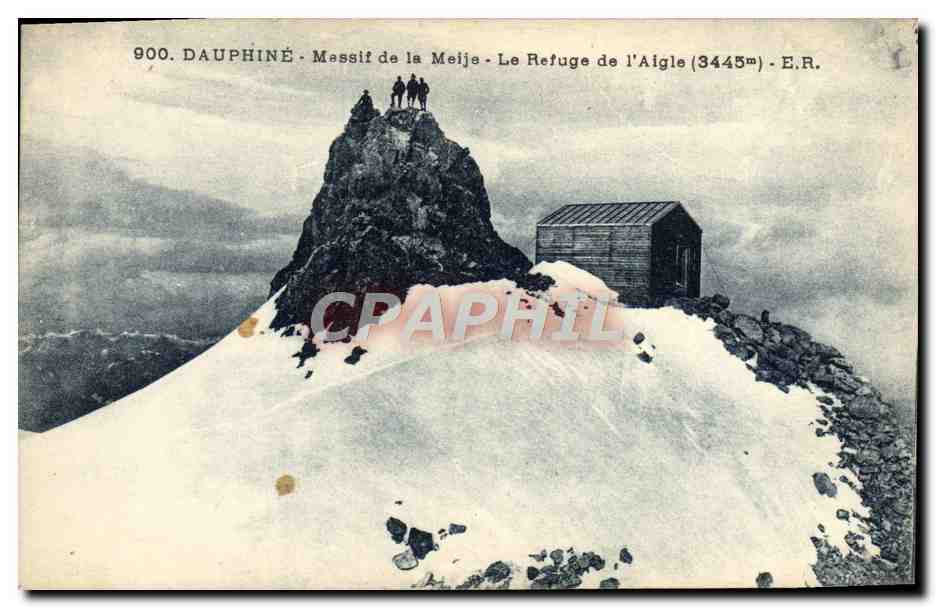 CPA Alpinisme Dauphine Massif de la Meije Le refuge de l'aigle 