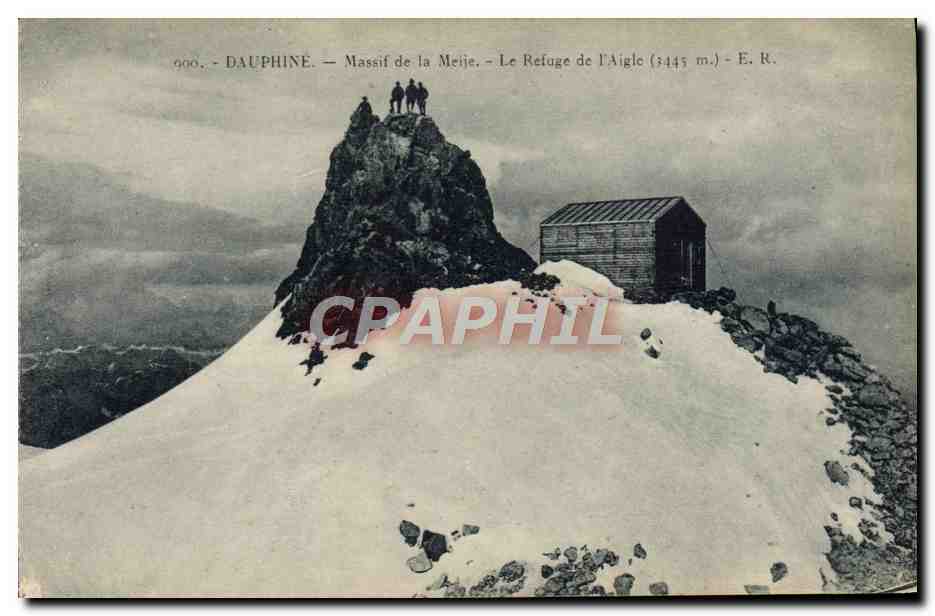 CPA Alpinisme Dauphine Massif de la Meije Le refuge de l'aigle 