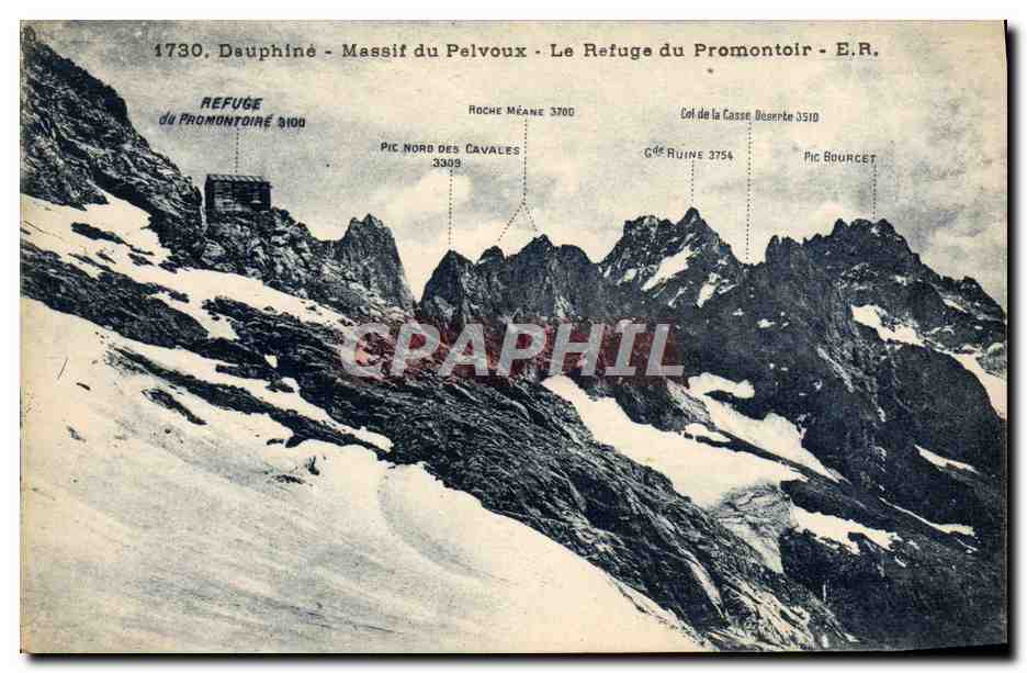 Refuge du Promontoire - Massif du Pelvoux - E.R.
