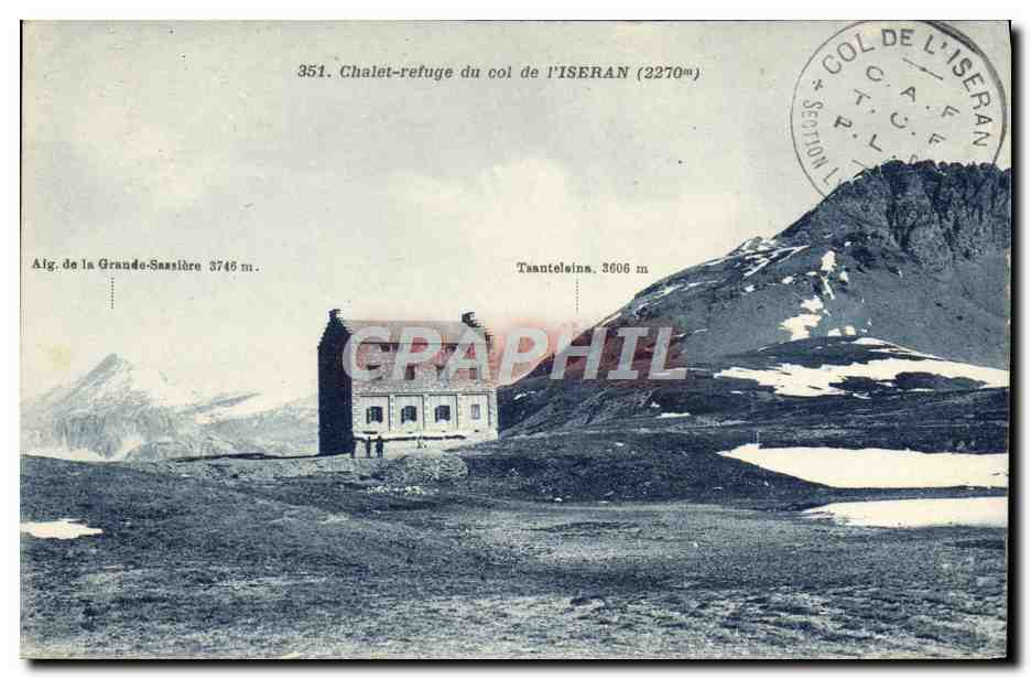 CPA Alpinisme Chalet refuge du col de l'Iseran 