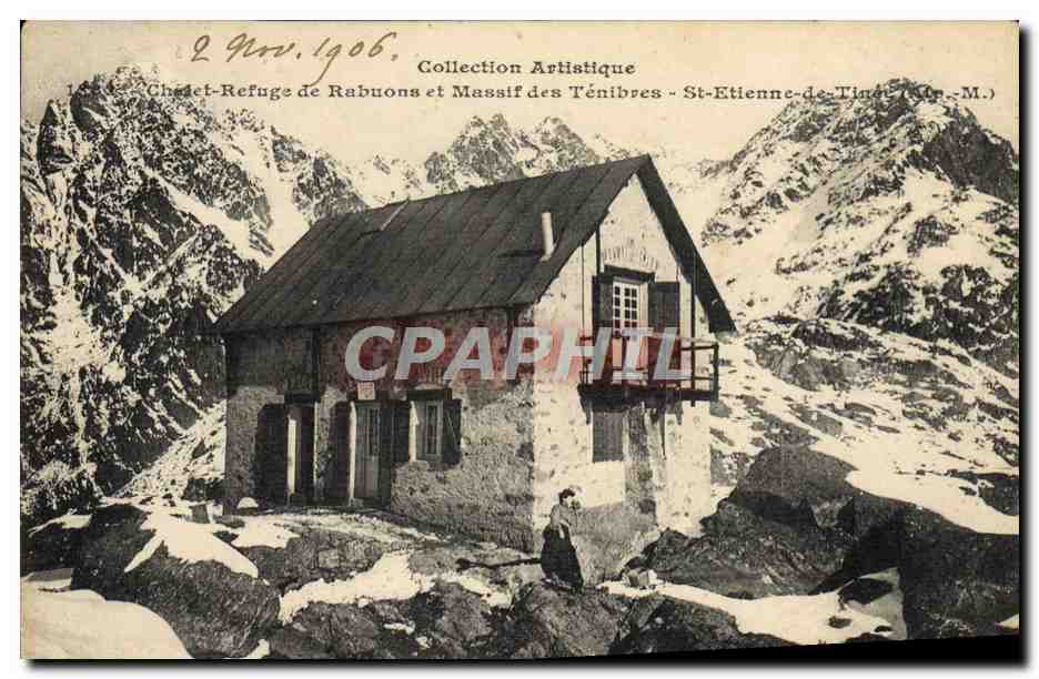 Refuge de Rabuons — Massif des Ténèbres — St-Etienne-de-Tine (Alpes-Maritimes) — Collection Artistique