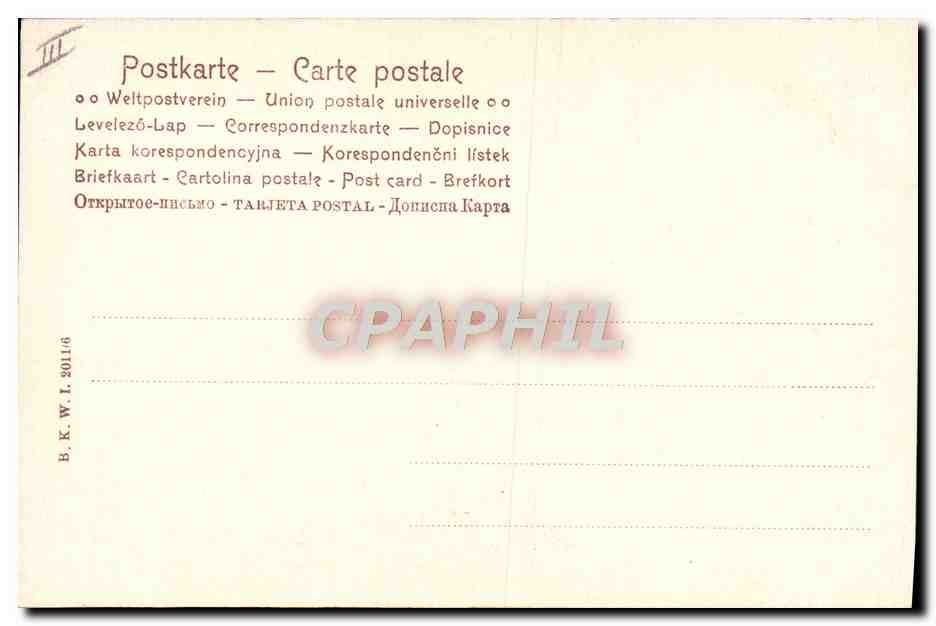 CPA Sports d'hiver Patinage Femme — Rückseite