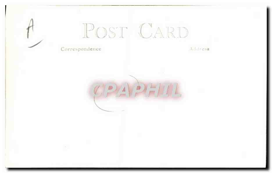 CARTE PHOTO Sports d'hiver Patinage Femme Enfant  — Rückseite