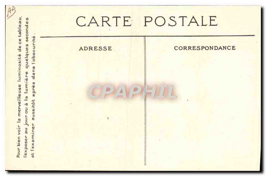 CPA Sports d'hiver Patinage  — Rückseite