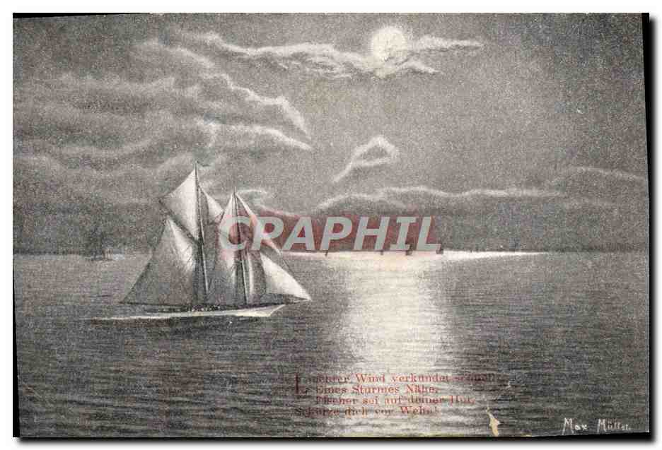 CPA Bateau Voilier 