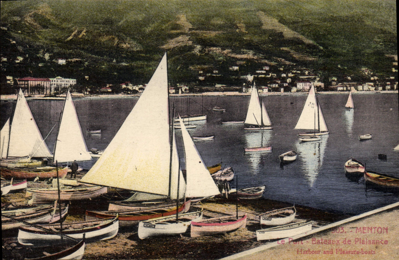 Le Port - Bateaux de Plaisance — MENTON — n° 303
