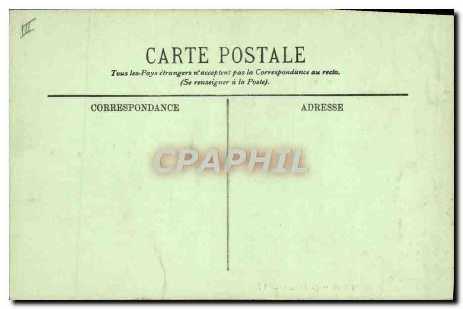 CPA Bateau Voilier Les regates a voile Le depart  — Rückseite