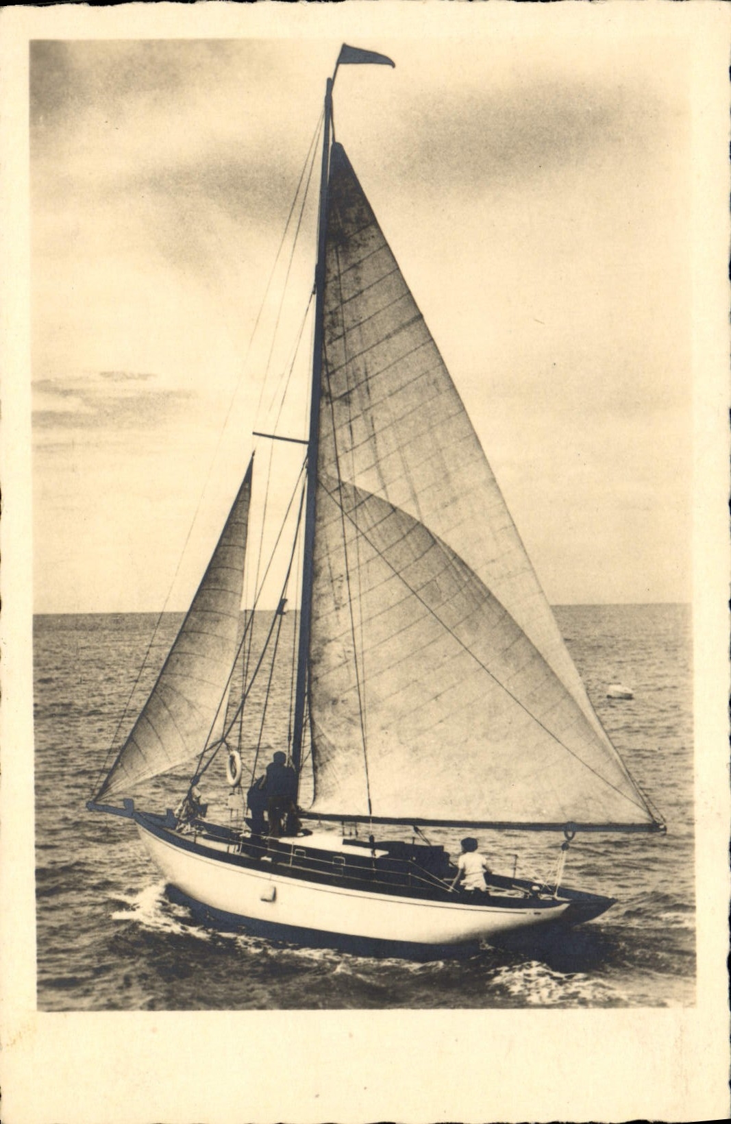 CPA Bateau Voilier 