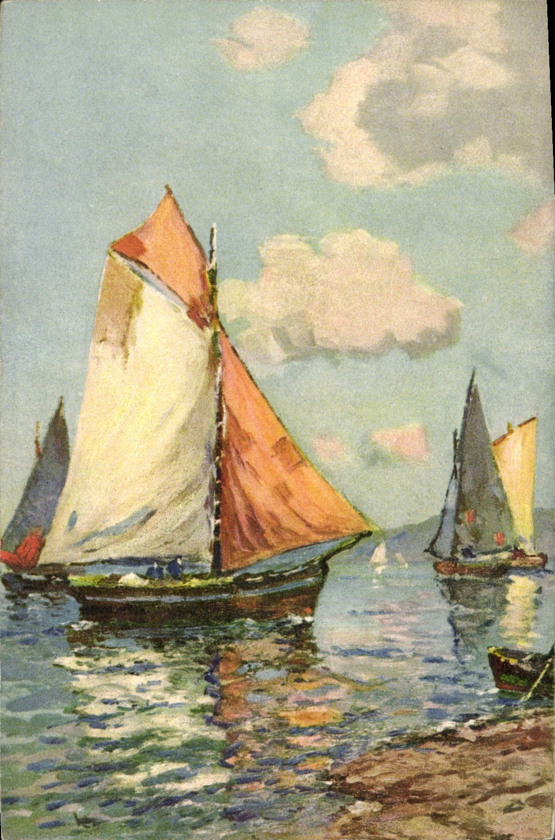 CPA Bateau Voilier 