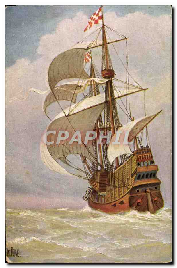 Navire de guerre — 1520 — Marine-Galerie, Brabant