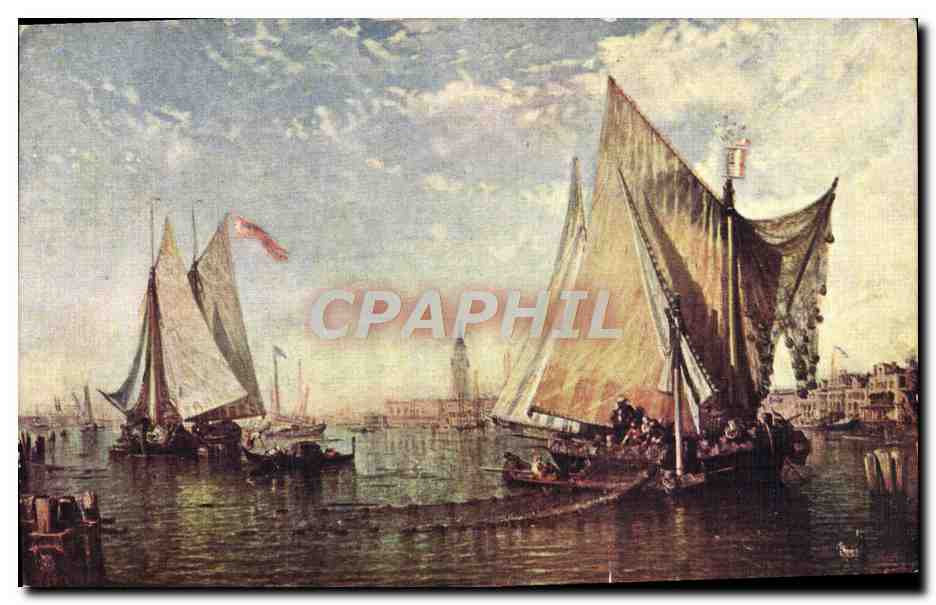 CPA Bateau Musee du Luxembourg Ziem Venise 