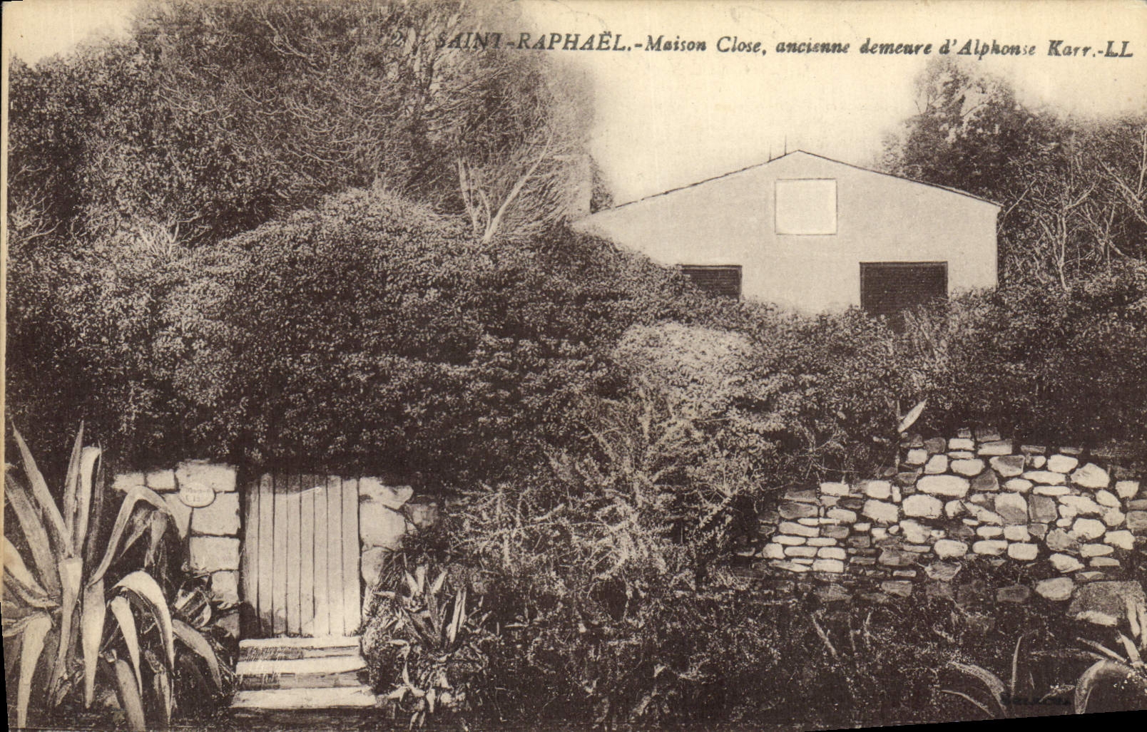 Saint-Raphaël - Das Bordell, ehemalige Residenz von Alphonse Karr - LL