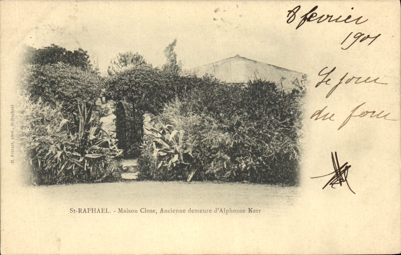 St-RAPHAEL - Maison Close, Ancienne demeure d'Alphonse Karr — II. Ferrart, phot. St-Raphael
