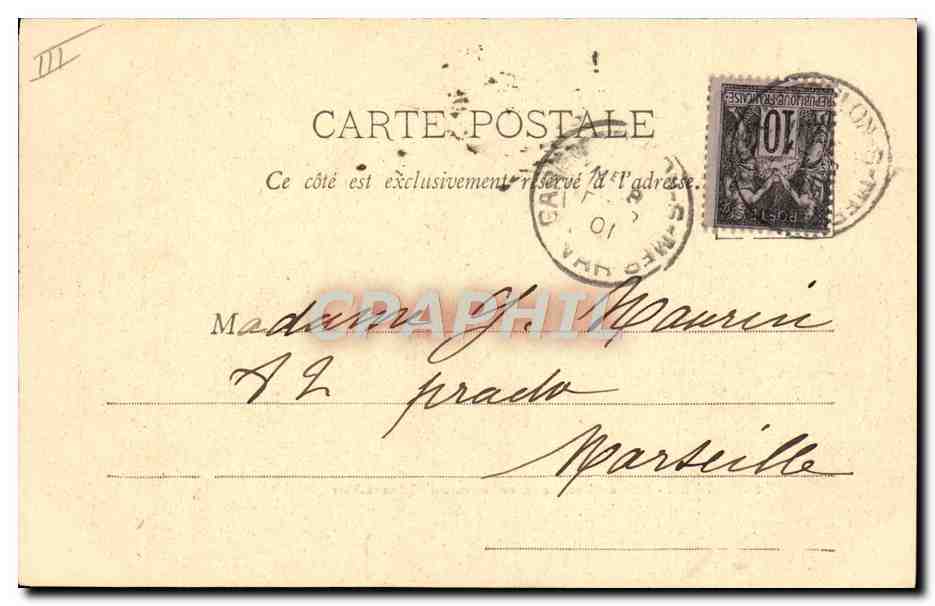 St-RAPHAEL - Maison Close, Ancienne demeure d'Alphonse Karr — II. Ferrart, phot. St-Raphael — Verso