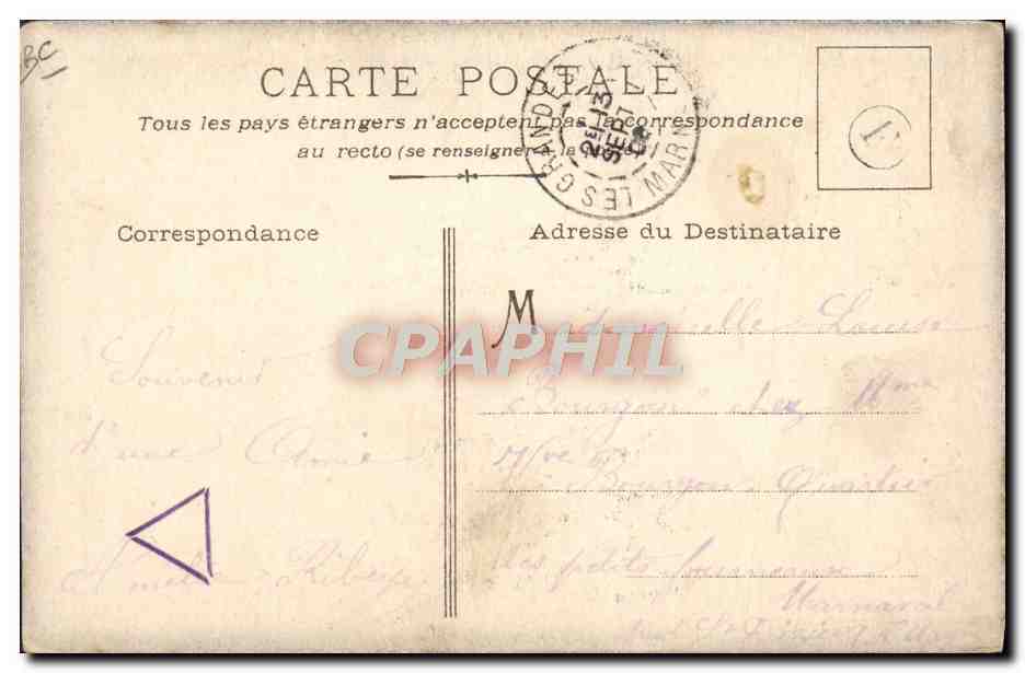 Soldat et femme — scène illustrée — éditeur inconnu — Reverso