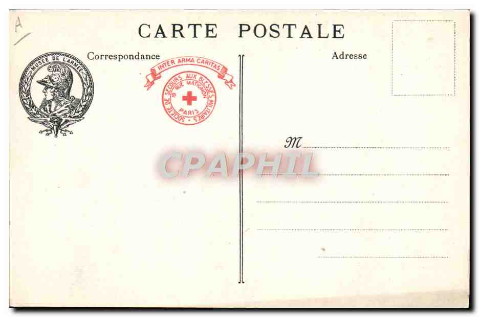 CPA Militaria Drapeaux Musee de l'armee Invalides Paris  — Rückseite