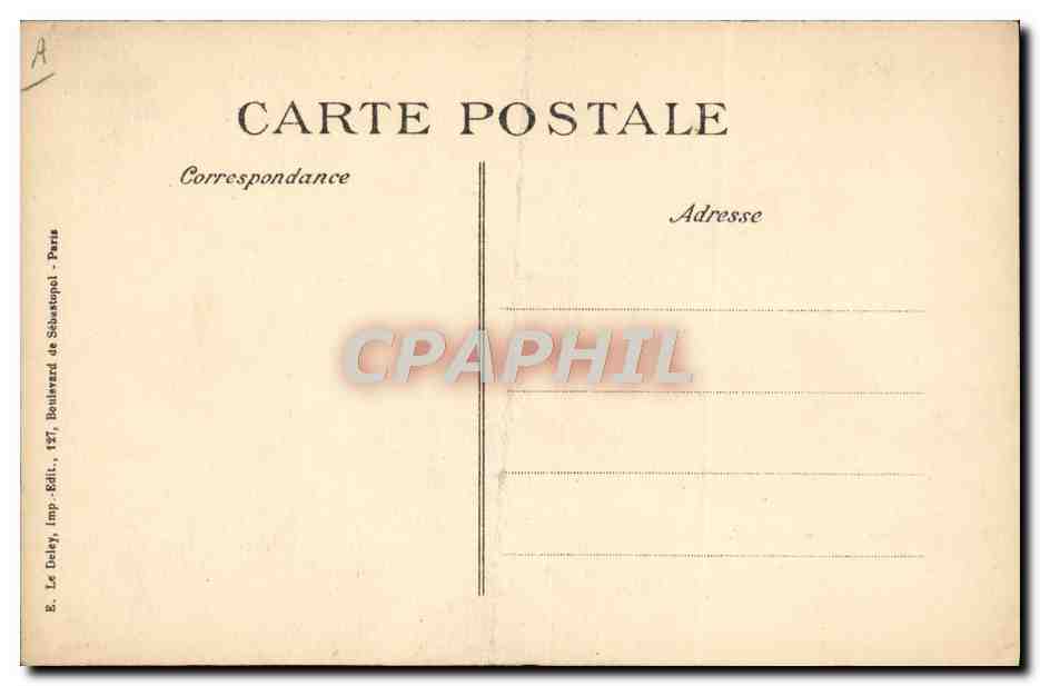 Drapeaux des Alliés — Gloire aux Alliés - Glory to the Allies — E. Le Doley, Paris — Verso